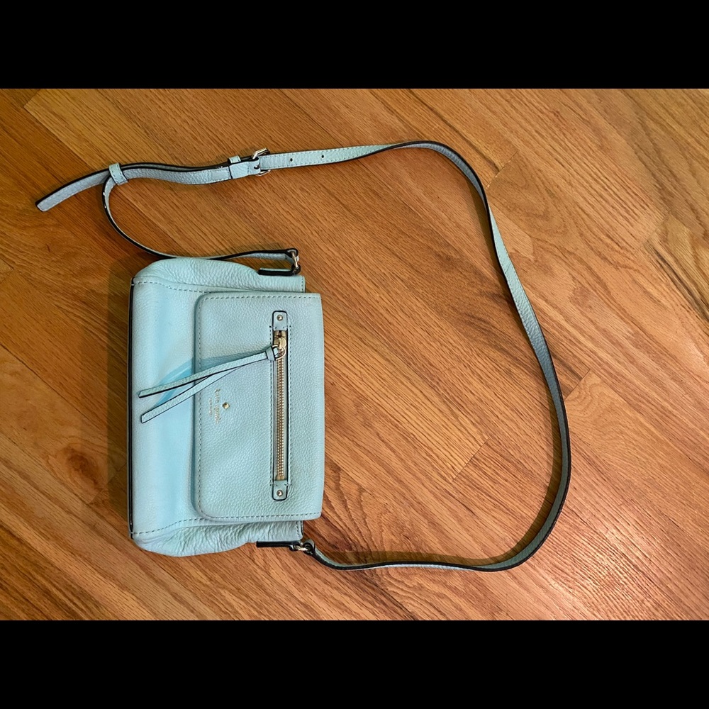 Light blue Kate spade shoulder bag